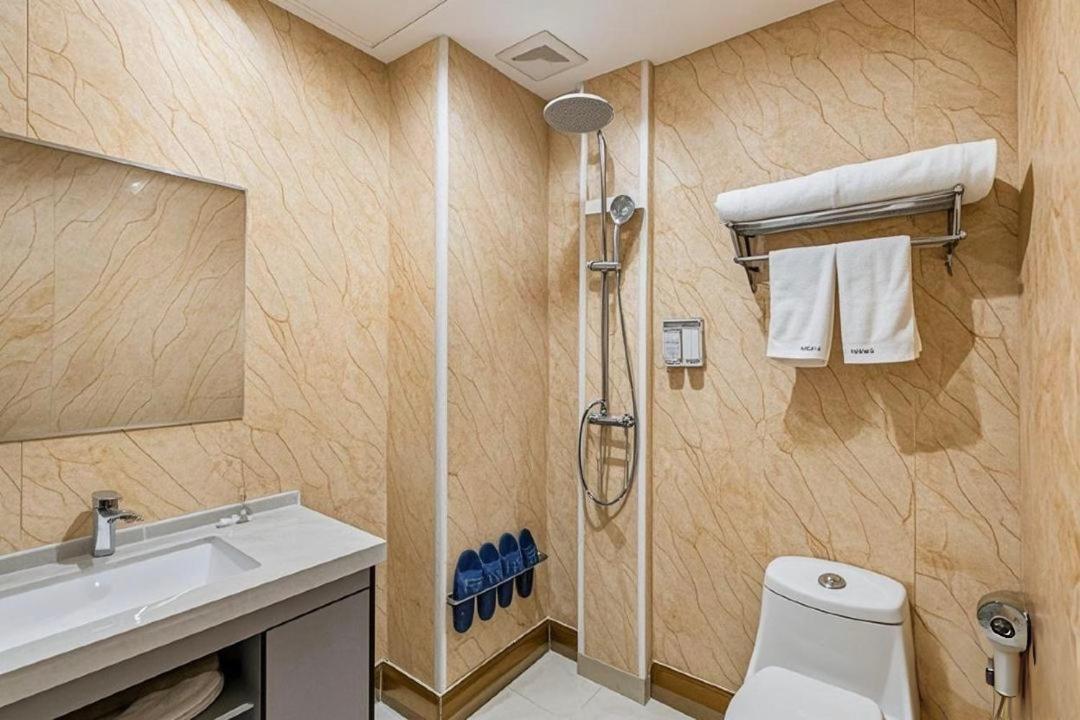 Qiqiaowu Hotel Beijing Daxing Airport Line Caoqiao Subway Station Branch Kültér fotó